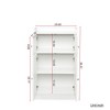 CuisinSmart Kitchen Storage Cabinet with Door, Freestanding Wood Cupboard Sideboard Buffets Storage Cabinet for Dining&Living Room Bathroom - 2 of 4