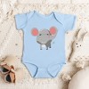 The Juniper Shop Elephant Colorful Baby Bodysuit - 2 of 2