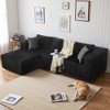Cloudy Sectional Couch With L-shape Chaise, No Assembly Required, Modern Modular Sofa With Deep Seat, Upholstered Couches For Living Room Bedroom - 2 of 4