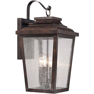 Minka Lavery Rustic Outdoor Wall Light Fixture Chelsea Bronze 20 3/4 ...