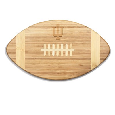 NCAA Indiana Hoosiers Touchdown! Football Cutting Board & Serving Tray - Brown