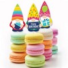 Big Dot of Happiness Gnome Birthday - DIY Shaped Happy Birthday Party Cut-Outs - 24 Count - 3 of 4