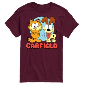 Men's - Garfield - Garfield Odie Doodle Short Sleeve Graphic T-Shirt - 1 of 4