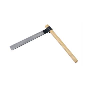 Timber Tuff TMW-62 Shingle Froe Traditional Woodworking Tool w/ Anodized Steel Blade and Lightweight Handle for Wood Splitting, Shaving, and Scraping