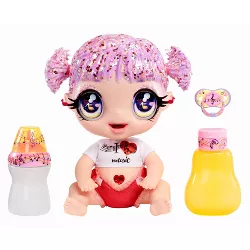 MGA Glitter Babyz Melody Highnote Baby Doll with 3 Magical Color Changes