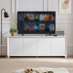 Dining Cabinet Storage Cabinet TV Stand Cabinet Sideboard Wooden Cabinet For Kitchen/Bedroom/Entrance - 1 of 4
