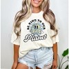 Simply Sage Market Women's Be Kind To Our Planet Short Sleeve Garment Dyed Tee - 2 of 2