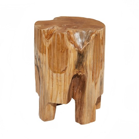 Target wood online stool