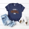 Simply Sage Market Women's  In My Football Era - Maroon Short Sleeve Graphic Tee - 3 of 4