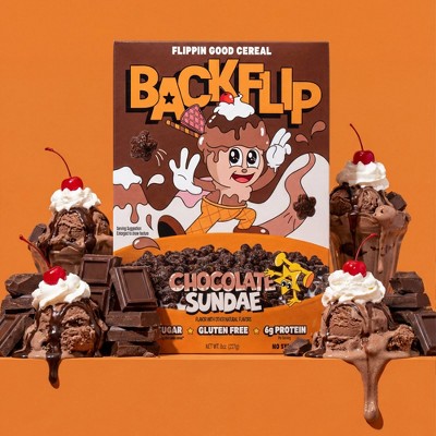 Backflip Chocolate Sundae Breakfast Cereal - 8oz