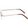 Calabria 753-XL Extra Large Metal Reading Glasses&Matching Case Black +1.50 59mm - 3 of 4