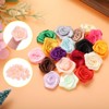 Unique Bargains Polyester Lightweight Texture Durable Ribbon Roses 50 Pcs - 4 of 4