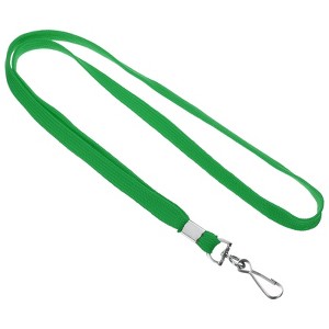 Unique Bargains Polyester Wear-resistant Lightweight ID Card Neck Lanyards with Hook 25 Pcs - 1 of 4