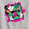Boys' - Disney - Mickey Music Stroll Graphic Long Sleeve Fleece Sweatshirt - 2 of 4