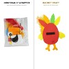 4E's Novelty 12 Pack Monster Turkey Crafts for Kids - Turkey Monster Craft Kit, Self-Adhesive Foam Magnets, Fun Thanksgiving Activity for Ages 4-12 - 4 of 4