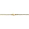 Black Bow Jewelry .90mm, 10 Karat Yellow Gold, Round Snake Chain - 20 inch - 4 of 4