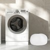 Unique Bargains Shoe Washing Bags 15.75"x8.66"x7.87" White Black 1 Pc - 2 of 4