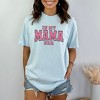Simply Sage Market Women's Pink Mama Era Varsity Short Sleeve Garment Dyed Tee - 2 of 2