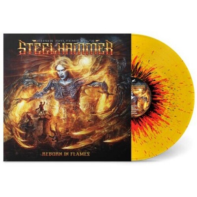 Chris Bohltendahl's Steelhammer - Reborn In Flames - Yellow Orange Black (Vinyl)
