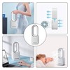 Frigidaire Portable Bladeless Fan with LED Light White - 2 of 4
