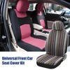 Unique Bargains Universal Front Car Seat Cover Kit Cloth Fabric - 3 of 4