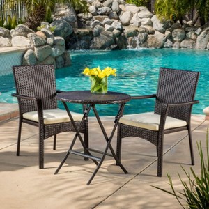 Sapphtopaz Outdoor Patio Furniture Set Lounge Patio Chairs with Round Table for Backyard, Terrace, Garden - 1 of 4