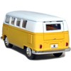 KiNSMART 1962 Volkswagen Classic Bus Yellow 1:32 Scale 5 Inch Die Cast Metal Model Toy Van, Pullback Acation - 3 of 4