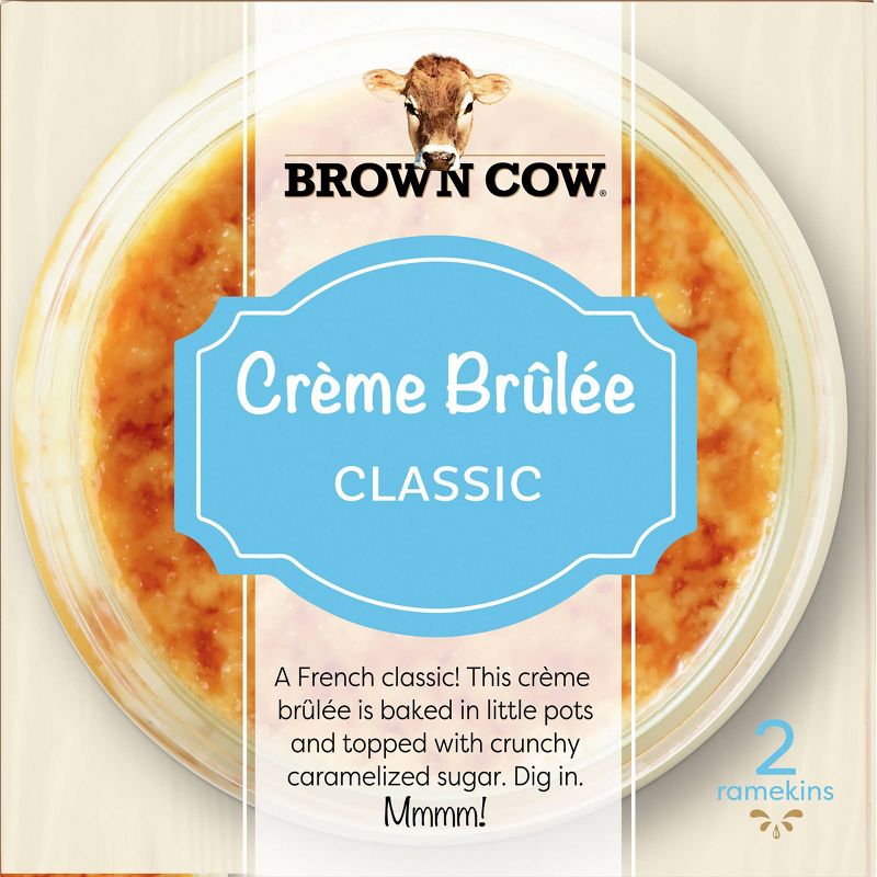 Brown Cow Single Serve Cr&#232;me Br&#251;l&#233;e Dessert - 6.56oz/2ct, 6 of 11