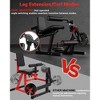 Leg Extension and Curl Machine, 4-in-1 Leg Press Machines for Home Gym, 700Lbs Capacity Adjustable Workout Equipment, Exercise Bench for Lower Body - 4 of 4