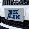 Rice University Owls Alumn Novelty Metal Vanity Tag License Plate - 2 of 4