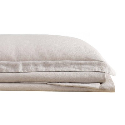 Queen 300 Thread Count Linen Solid Sheet Set Natural - Brooklyn Loom ...