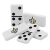 MasterPieces Officially Licensed NFL New Orleans Saints 28 Piece Dominoes Game for Adults. - image 3 of 4