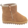 BEARPAW Toddler Jessica Suede Booties with Faux-Fur Lining - 2 of 4