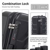 Gulches 20"/24"/28" 3 pcs/set in ABS Spinner Wheel Luggage, Matching Color , With Combination Lock (Black) - 4 of 4