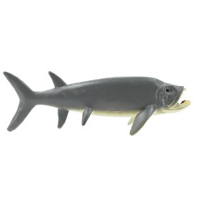 Collectible Wildlife Gifts | Xiphactinus, Extinct Fish, Fanged Tarpon, Rubber Animal, Realistic Toy Figure, Model, Gift,   3"   CH403 BB108 - 1 of 4