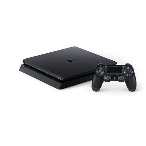 Sony PlayStation 4 Slim Console, 500GB, DualShock 4 Controller and Call of  Duty: WWII game, with