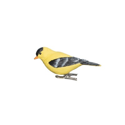 Gallerie II Goldfinch On Clip Ornament