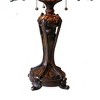 Chloe Lighting Carrell Tiffany-style 3 Light Roses Floor Lamp 20" Shade - 4 of 4
