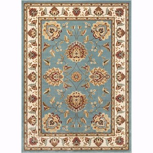 Well Woven Sultan Sarouk Oriental Persian Floral Formal Traditional Modern Classic Thick Soft Area Rug - 1 of 4