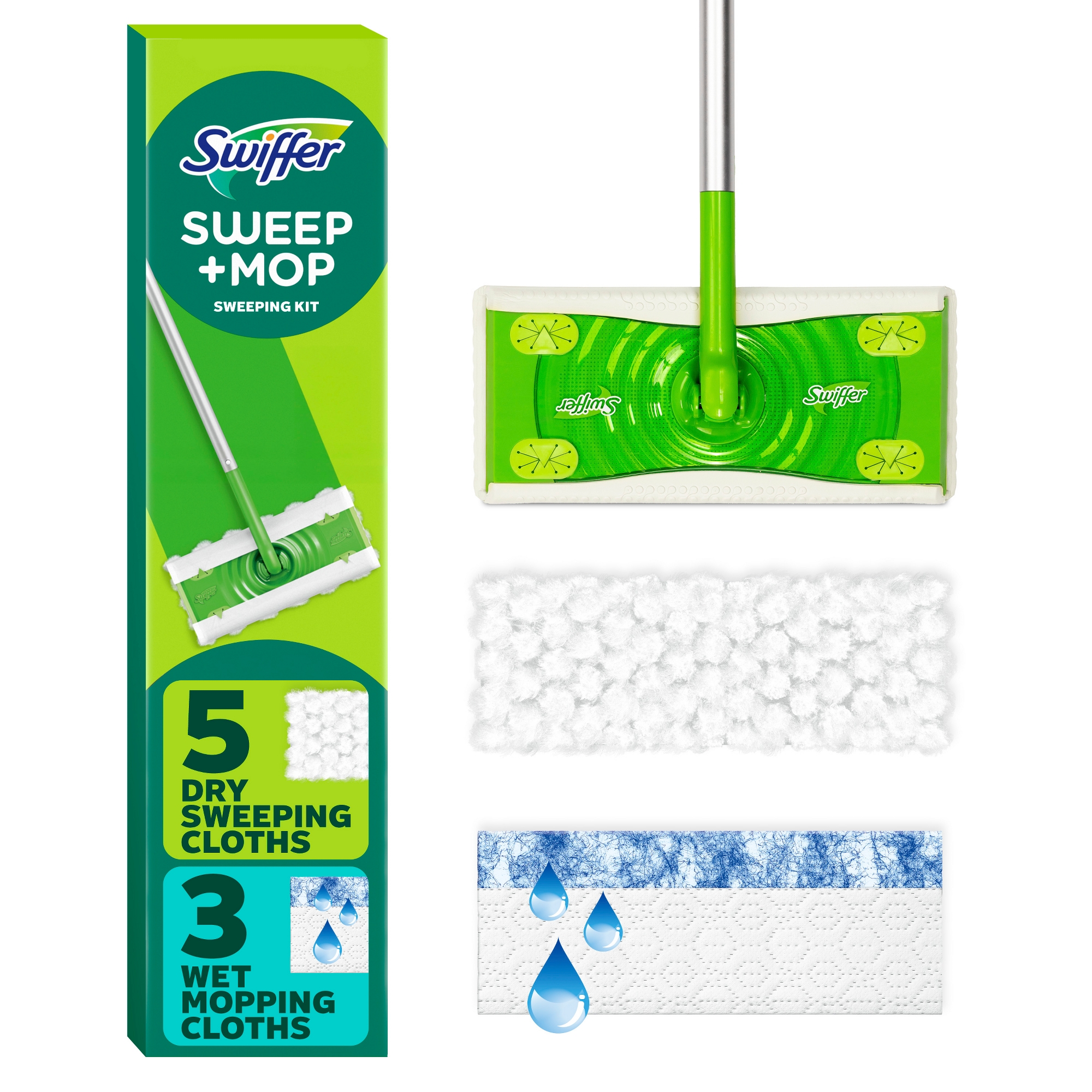 Swiffer Sweep & Mop Starter Kit - 9ct