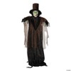 5 Ft. 6" Light-Up Black Skeleton Standing Halloween Decoration - 2 of 3