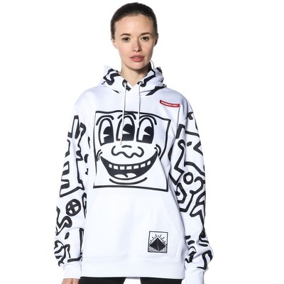Members Only - Women's Keith Haring X Members Only Hoodie Oversized