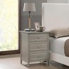 Gulches Stylish Contemporary Nightstand ¨C Versatile Storage with Durable Build for Any Room - 3 of 4