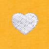 Dalix Lil Heart Face Embroidered Lightweight Relaxed Jersey Tee Summer Cute Short Sleeve T Shirt Womens - 2 of 4