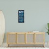 Stupell Industries Blue Planked Beach Rules Sign, 11" x 25" - 2 of 4