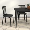 KTMBDW Dining Chairs Set of 2, Dining Chair with Wood Legs, Modern Side Chair for Dining Room/Kitchen - 3 of 4