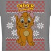 Juniors Womens Oliver & Company Christmas Oliver T-Shirt - 2 of 4