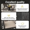 Simple and Modern 4-piece Upholstered Chairs for Living Room - 2 of 4