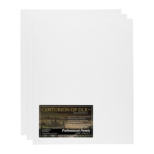 Centurion Deluxe Professional Oil Primed Linen Canvas Panels - MultiPacks of Linen Canvases for Painting, Artwork and More - 1 of 4