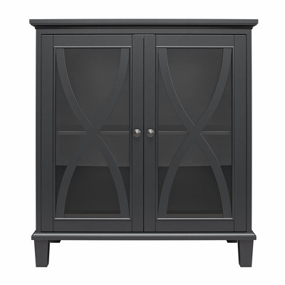 Ameriwood Home Celeste Accent Cabinet with Glass Doors